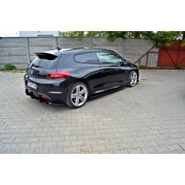 Накладка сплиттер на задний на Volkswagen Scirocco III R